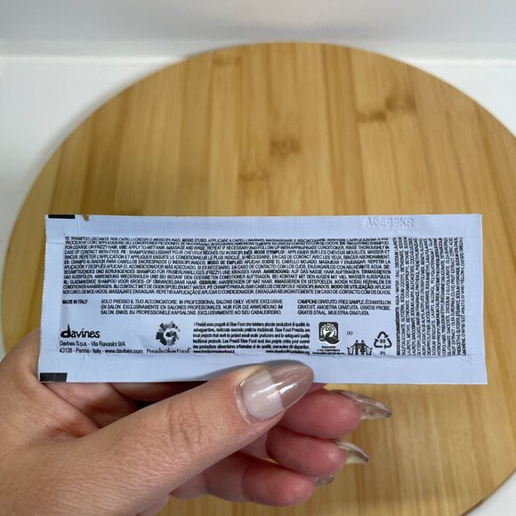 Davines Sample Lot Oi Oil All Hair Types Love Shampoo Smoothing Curly Hair - Picture 5 of 5